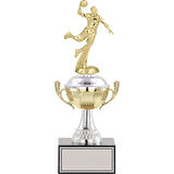 ODAK KUPA - Figürlü Kupalar - Hentbol Figürlü Kupalar FG-046 C - 32 cm