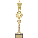 ODAK KUPA - Figürlü Kupalar - Judo / Karate Figürlü Kupalar FG-061 B - 48 cm