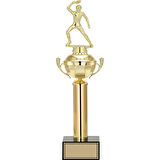 ODAK KUPA - Figürlü Kupalar - Masa Tenisi Erkek Figürlü Kupalar FG-048 A - 43 cm