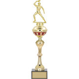 ODAK KUPA - Figürlü Kupalar - Masa Tenisi Erkek Figürlü Kupalar FG-064 B - 46 cm