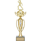 ODAK KUPA - Figürlü Kupalar - Masa Tenisi Erkek Figürlü Kupalar FG-072 C - 47 cm