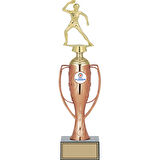ODAK KUPA - Figürlü Kupalar - Masa Tenisi Kadın Figürlü Kupalar FG-025 C - 36 cm