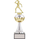ODAK KUPA - Figürlü Kupalar - Masa Tenisi Kadın Figürlü Kupalar FG-045 A - 35 cm