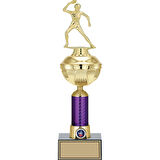 ODAK KUPA - Figürlü Kupalar - Masa Tenisi Kadın Figürlü Kupalar FG-059 C - 40 cm