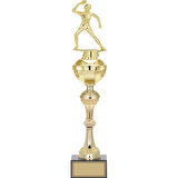ODAK KUPA - Figürlü Kupalar - Masa Tenisi Kadın Figürlü Kupalar FG-061 B - 46 cm