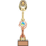 ODAK KUPA - Figürlü Kupalar - Melek Figürlü Kupalar FG-036 C - 41 cm