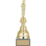 ODAK KUPA - Figürlü Kupalar - Mezuniyet Kadın Figürlü Kupalar FG-024 A - 32 cm