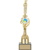 ODAK KUPA - Figürlü Kupalar - Mezuniyet Kadın Figürlü Kupalar FG-033 B - 40 cm