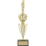ODAK KUPA - Figürlü Kupalar - Mezuniyet Kadın Figürlü Kupalar FG-044 B - 41 cm