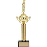 ODAK KUPA - Figürlü Kupalar - Mezuniyet Kadın Figürlü Kupalar FG-048 A - 44 cm