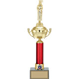 ODAK KUPA - Figürlü Kupalar - Mezuniyet Kadın Figürlü Kupalar FG-054 A - 46 cm