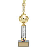 ODAK KUPA - Figürlü Kupalar - Mezuniyet Kadın Figürlü Kupalar FG-057 A - 46 cm