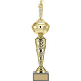 ODAK KUPA - Figürlü Kupalar - Mezuniyet Kadın Figürlü Kupalar FG-075 A - 53 cm