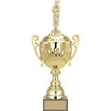 ODAK KUPA - Figürlü Kupalar - Mezuniyet Kadın Figürlü Kupalar FG-089 B - 47 cm