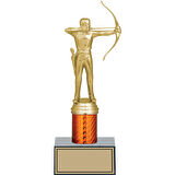 ODAK KUPA - Figürlü Kupalar - Okçu Figürlü Kupalar FG-003 B - 23 cm