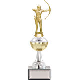 ODAK KUPA - Figürlü Kupalar - Okçu Figürlü Kupalar FG-045 B - 33 cm