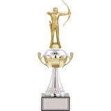 ODAK KUPA - Figürlü Kupalar - Okçu Figürlü Kupalar FG-046 A - 37 cm