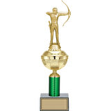 ODAK KUPA - Figürlü Kupalar - Okçu Figürlü Kupalar FG-049 C - 37 cm