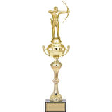 ODAK KUPA - Figürlü Kupalar - Okçu Figürlü Kupalar FG-062 B - 48 cm