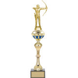 ODAK KUPA - Figürlü Kupalar - Okçu Figürlü Kupalar FG-063 B - 48 cm