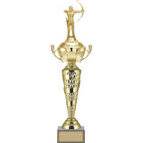ODAK KUPA - Figürlü Kupalar - Okçu Figürlü Kupalar FG-076 A - 53 cm