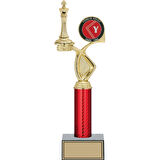 ODAK KUPA - Figürlü Kupalar - Satranç Figürlü Kupalar FG-016 A - 36 cm