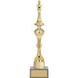 ODAK KUPA - Figürlü Kupalar - Satranç Figürlü Kupalar FG-031 B - 39 cm