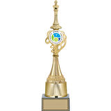 ODAK KUPA - Figürlü Kupalar - Satranç Figürlü Kupalar FG-033 A - 40 cm