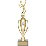 ODAK KUPA - Figürlü Kupalar - Tenis Erkek Figürlü Kupalar FG-025 A - 39 cm