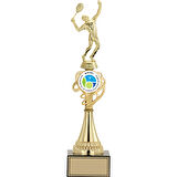 ODAK KUPA - Figürlü Kupalar - Tenis Erkek Figürlü Kupalar FG-034 A - 39 cm