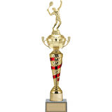ODAK KUPA - Figürlü Kupalar - Tenis Erkek Figürlü Kupalar FG-078 B - 55 cm