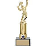 ODAK KUPA - Figürlü Kupalar - Tenis Kadın Figürlü Kupalar FG-008 C - 30 cm