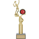 ODAK KUPA - Figürlü Kupalar - Tenis Kadın Figürlü Kupalar FG-015 B - 39 cm