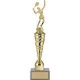 ODAK KUPA - Figürlü Kupalar - Tenis Kadın Figürlü Kupalar FG-027 C - 42 cm