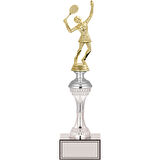 ODAK KUPA - Figürlü Kupalar - Tenis Kadın Figürlü Kupalar FG-030 C - 34 cm