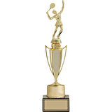 ODAK KUPA - Figürlü Kupalar - Tenis Kadın Figürlü Kupalar FG-040 B - 38 cm