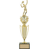 ODAK KUPA - Figürlü Kupalar - Tenis Kadın Figürlü Kupalar FG-044 A - 44 cm