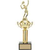 ODAK KUPA - Figürlü Kupalar - Tenis Kadın Figürlü Kupalar FG-048 C - 40 cm