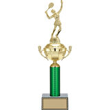 ODAK KUPA - Figürlü Kupalar - Tenis Kadın Figürlü Kupalar FG-050 A - 43 cm