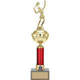 ODAK KUPA - Figürlü Kupalar - Tenis Kadın Figürlü Kupalar FG-053 B - 45 cm