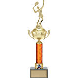 ODAK KUPA - Figürlü Kupalar - Tenis Kadın Figürlü Kupalar FG-056 A - 47 cm