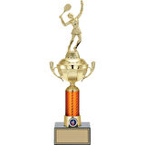 ODAK KUPA - Figürlü Kupalar - Tenis Kadın Figürlü Kupalar FG-056 C - 42 cm