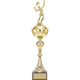 ODAK KUPA - Figürlü Kupalar - Tenis Kadın Figürlü Kupalar FG-061 A - 52 cm