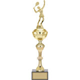 ODAK KUPA - Figürlü Kupalar - Tenis Kadın Figürlü Kupalar FG-061 C - 46 cm