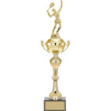 ODAK KUPA - Figürlü Kupalar - Tenis Kadın Figürlü Kupalar FG-062 B - 48 cm