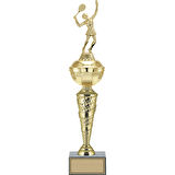 ODAK KUPA - Figürlü Kupalar - Tenis Kadın Figürlü Kupalar FG-075 C - 48 cm