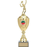 ODAK KUPA - Figürlü Kupalar - Tenis Kadın Figürlü Kupalar FG-079 C - 48 cm