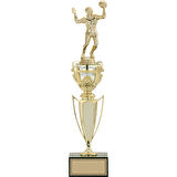 ODAK KUPA - Figürlü Kupalar - Voleybol Erkek Figürlü Kupalar FG-044 B - 42 cm
