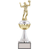 ODAK KUPA - Figürlü Kupalar - Voleybol Erkek Figürlü Kupalar FG-045 A - 37 cm