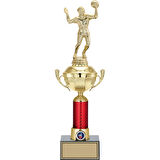 ODAK KUPA - Figürlü Kupalar - Voleybol Erkek Figürlü Kupalar FG-054 C - 41 cm